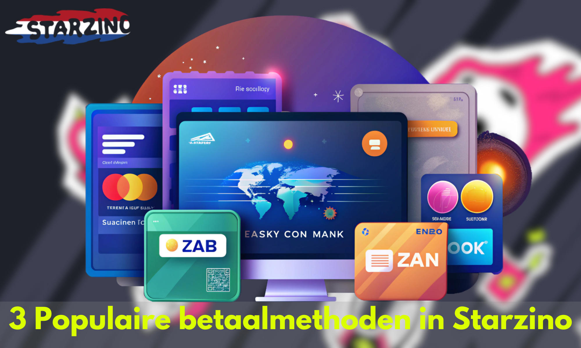 Starzino Casino accepteert een breed scala aan banktransacties