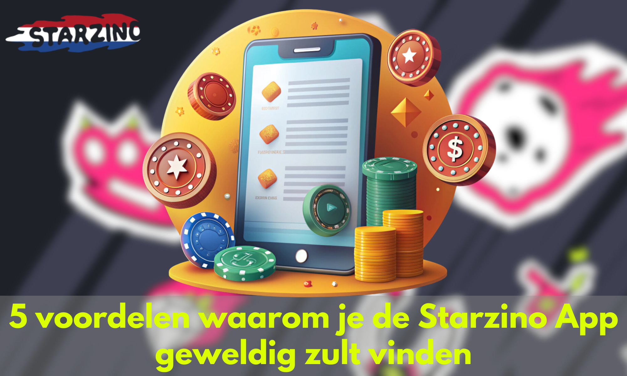 Er zijn verschillende redenen waarom de Starzino-app zich onderscheidt van de massa