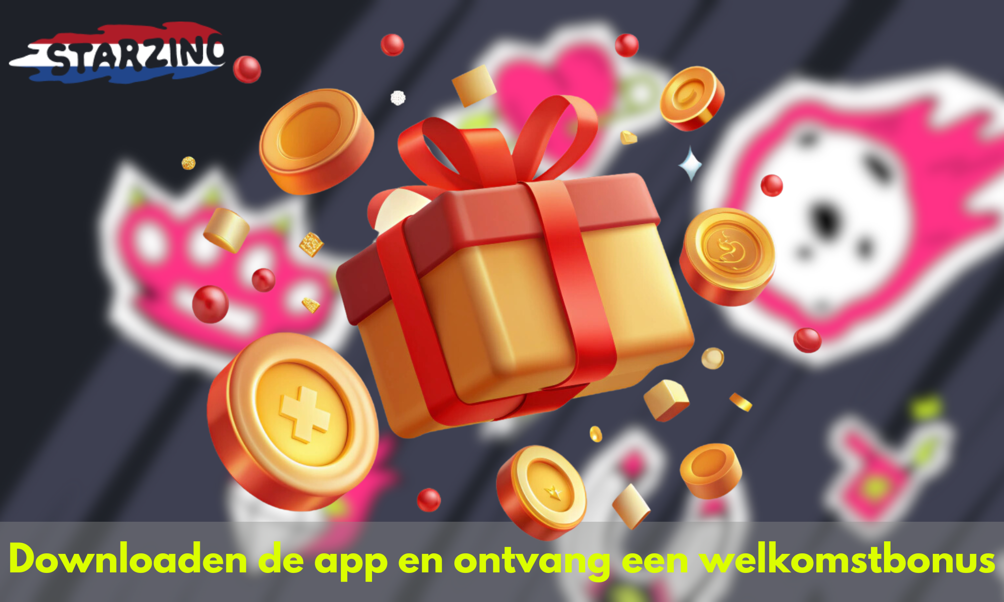 Welkomstbonus bij het downloaden van de Starzino-applicatie