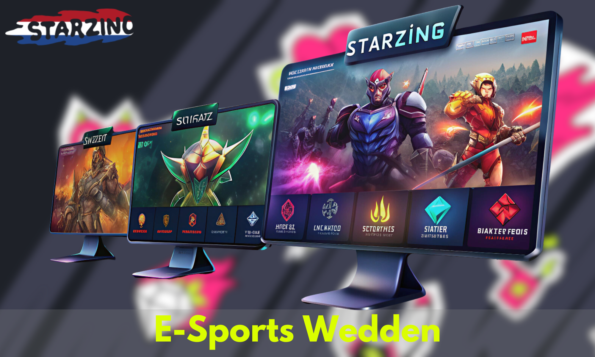 Wed op eSports-evenementen en toernooien bij Starzino