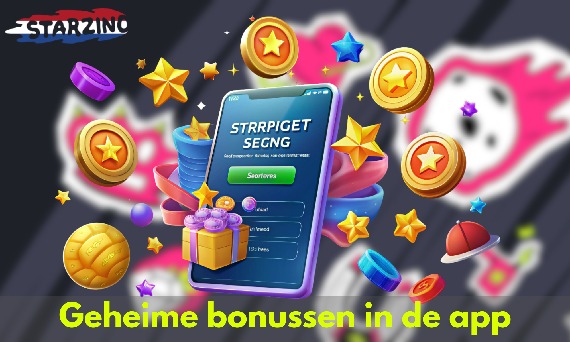 Je kunt de geheime bonus van Starzino krijgen door de app te installeren