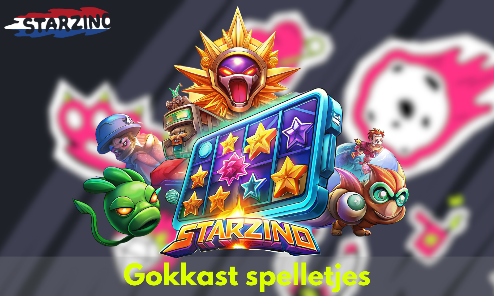 Voor fans van speelautomaten is er bij Starzino een groot aantal spellen voor verschillende smaken beschikbaar