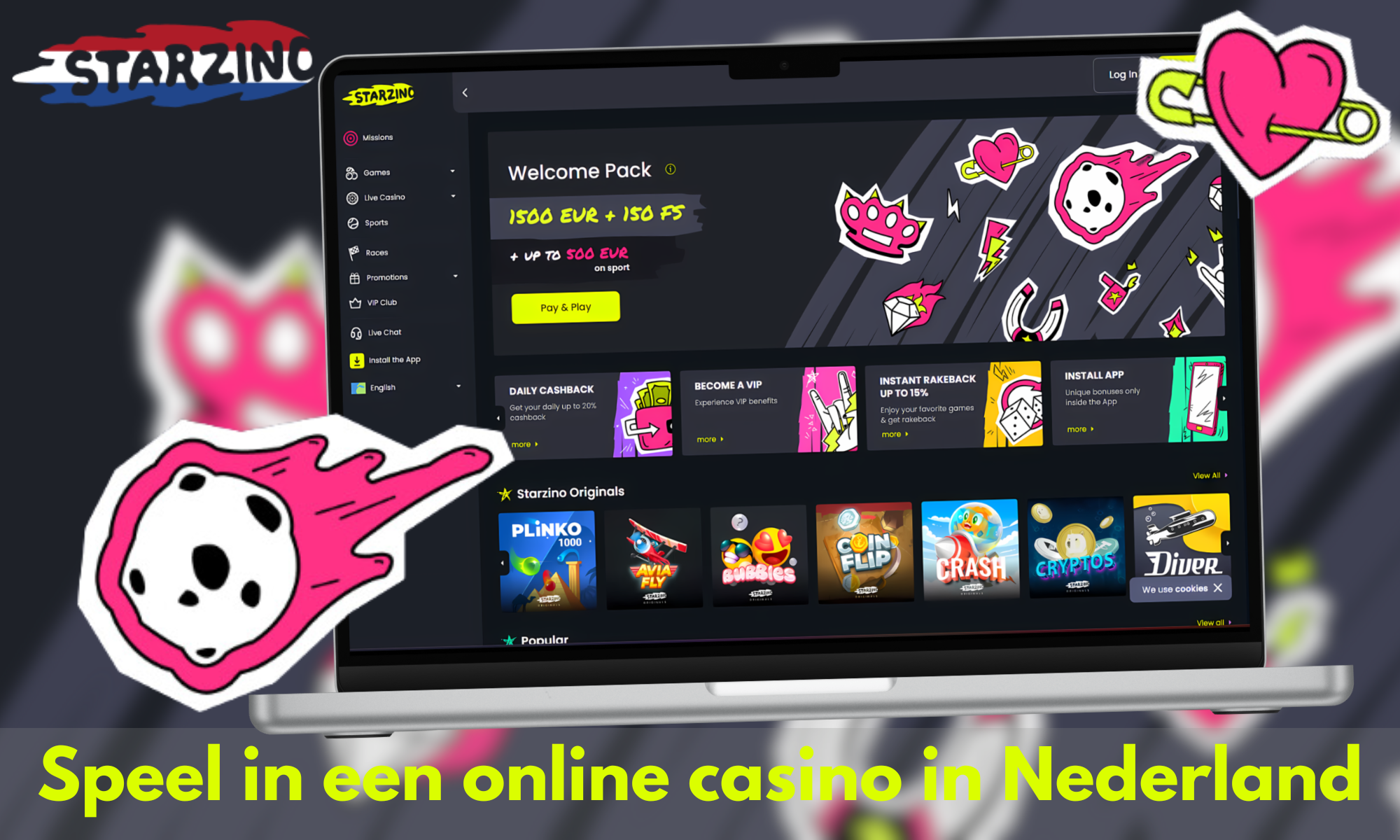 Starzino - biedt online toegang tot vele interessante animaties